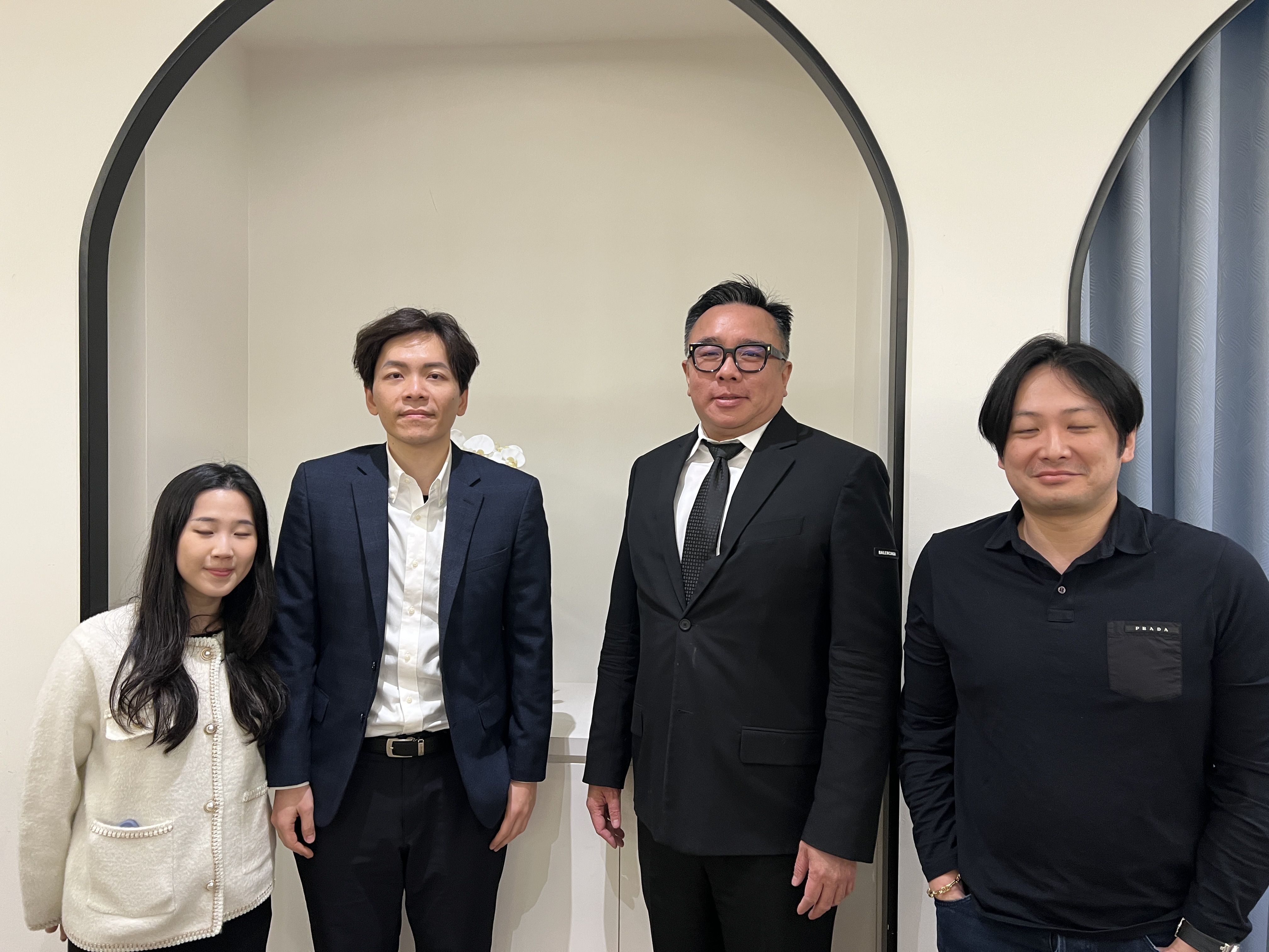 ▲▼宣德經營團隊，圖右二為董事長蔡鎮隆。（圖／記者高兆麟攝）