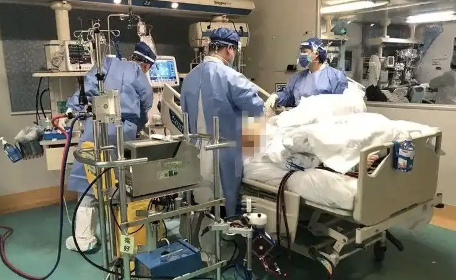 ▲廣西出現全球第四例H10N3禽流感傳人致危重症案例，兩個月後才成功救治。（圖／翻攝環球網）