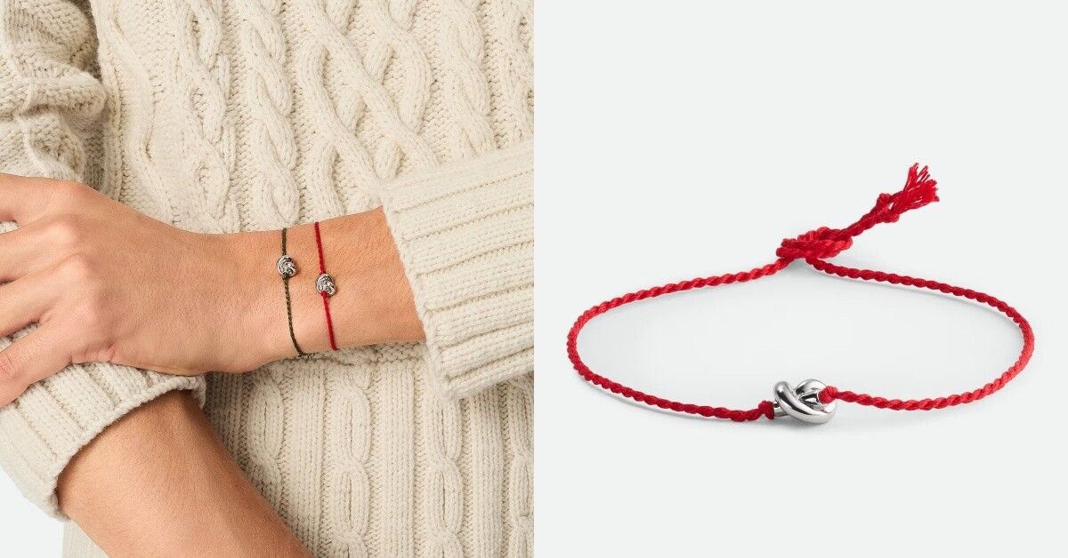 ▲精品紅繩      。（圖／品牌官網）