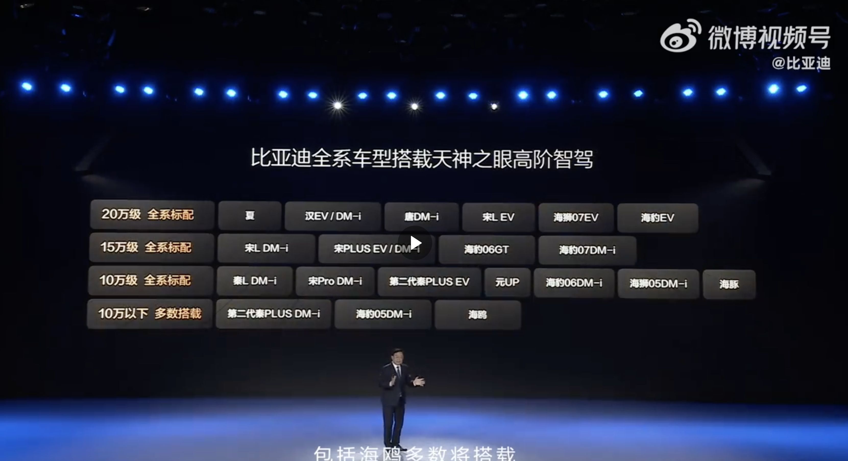 ▲比亞迪開打自駕技術普及化。（圖／翻攝自微博／比亞迪）