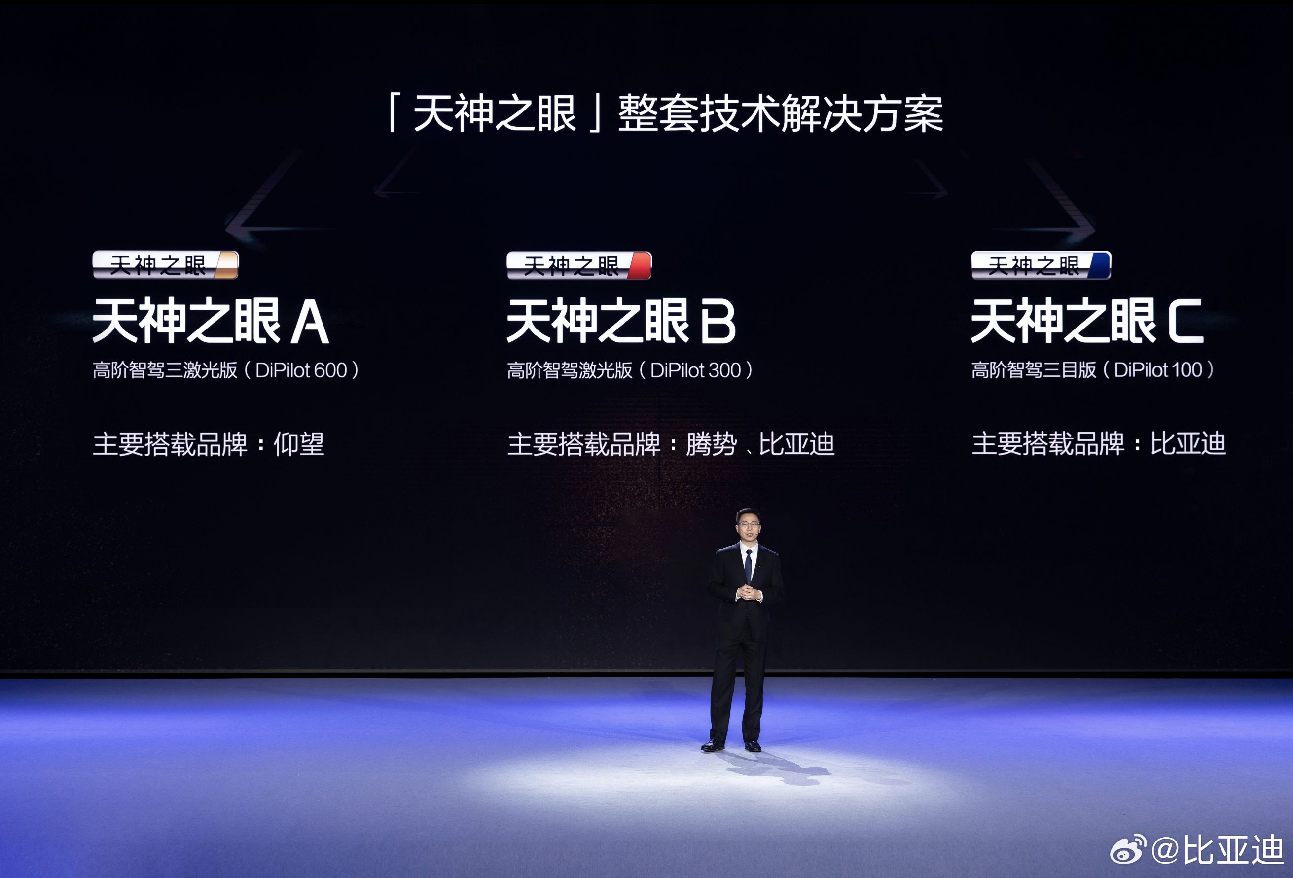 ▲比亞迪開打自駕技術普及化。（圖／翻攝自微博／比亞迪）