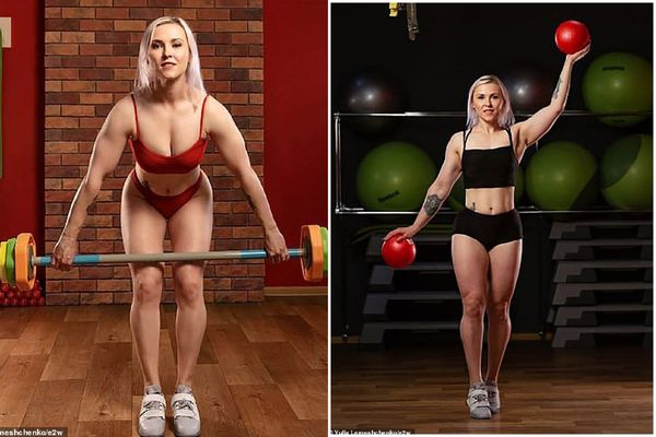 烏克蘭「美人計」健力女冠軍當間諜，試圖刺殺普丁軍事大將失敗被抓。（翻自《每日郵報》）