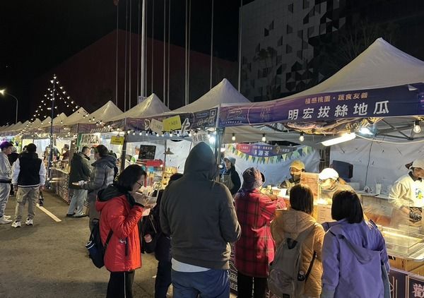 ▲2025台灣燈會，植感桃園蔬食友善專區人氣爆棚