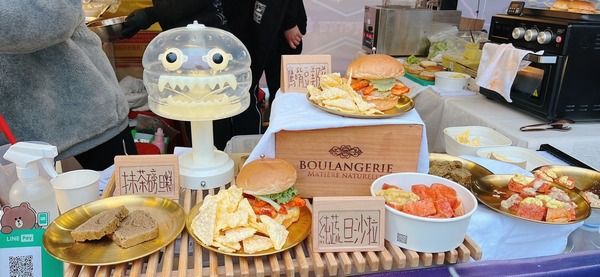 ▲2025台灣燈會，植感桃園蔬食友善專區人氣爆棚
