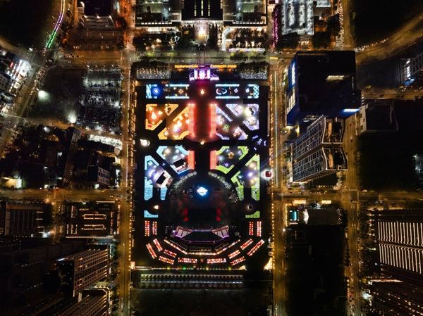 ▲2025台灣燈會在桃園A18展區。（圖／交通部觀光署提供）