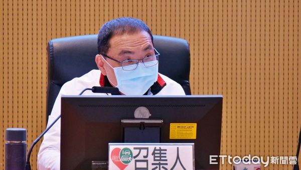 ▲新北市長侯友宜,道安會報。（圖／記者郭世賢翻攝）
