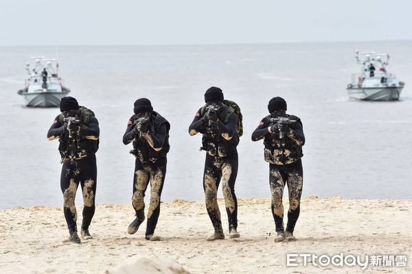 ▲國防部確定將國軍航特部兩棲偵搜營海龍蛙兵。（圖／記者李毓康攝）