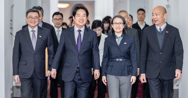 ▲▼總統賴清德以憲法44條賦予職權，召集五院院長召開國政會商。（圖／總統府提供）