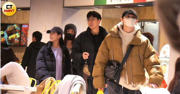模特新歡1／毛弟模特女友曝光　揪胡釋安約會…人前低調裝不熟