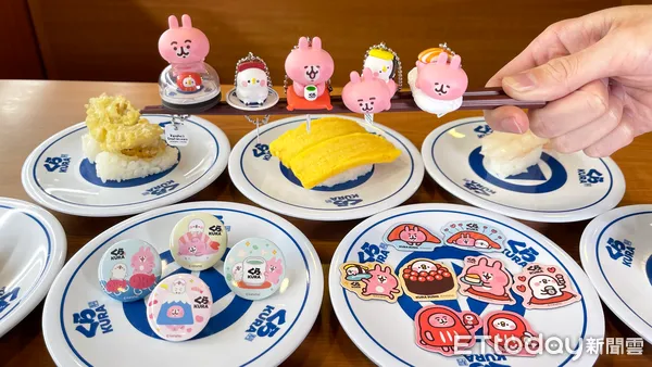 ▲藏壽司再度聯名卡娜赫拉。（圖／藏壽司提供）