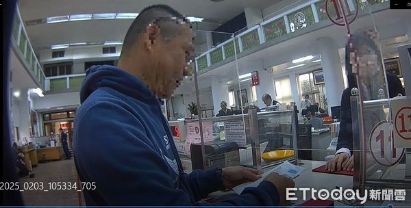 ▲中興警及時阻詐，守住男子百萬老本。（圖／記者高堂堯翻攝，下同）