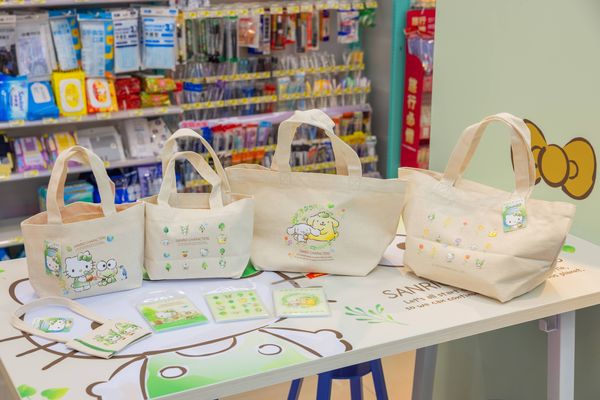 ▲▼7-11首間「三麗鷗綠色主題店」台南登場。（圖／業者提供）