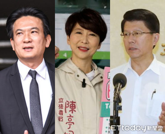 ▲▼民進黨立委林俊憲、陳亭妃、國民黨立委謝龍介。（圖／資料照）
