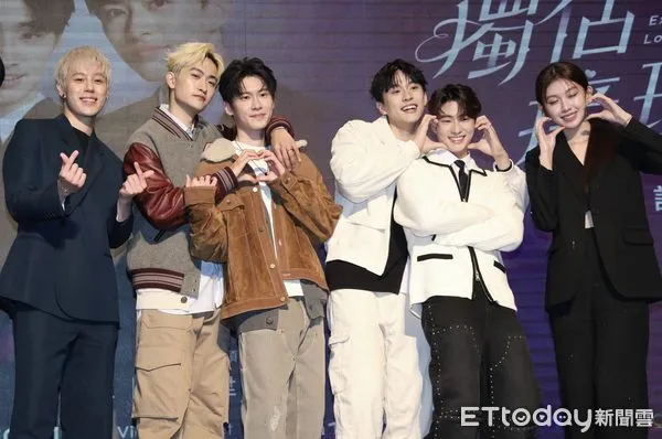 ▲▼毛祁生 張家陞 徐瑋澤 朴靖恆 孫麥傑 獨佔接班人 開播記者會。（圖／記者屠惠剛攝）