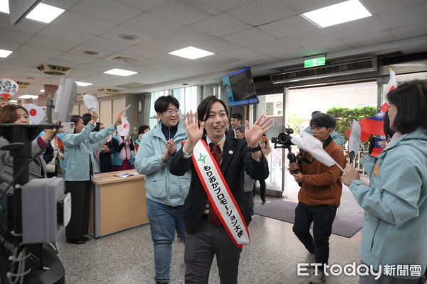 ▲日本男星河合郁人今年1月受封東北岩手縣盛岡市宣傳大使。（圖／花蓮市公所提供，下同）