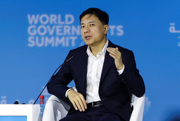 ▲▼世界政府峰會11日在杜拜開幕，百度創始人、董事長李彥宏出席對談。（圖／路透）