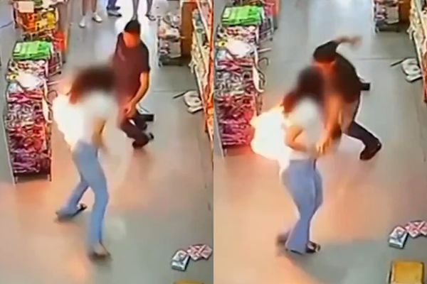 ▲▼火燒屁股！Motorola手機放口袋突爆炸　恐怖畫面曝光。（圖／翻攝自X）