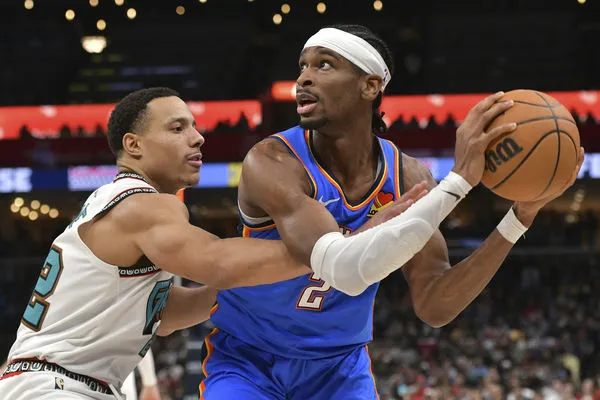 ▲雷霆SGA吉爾吉斯-亞歷山大。（圖／達志影像／美聯社）