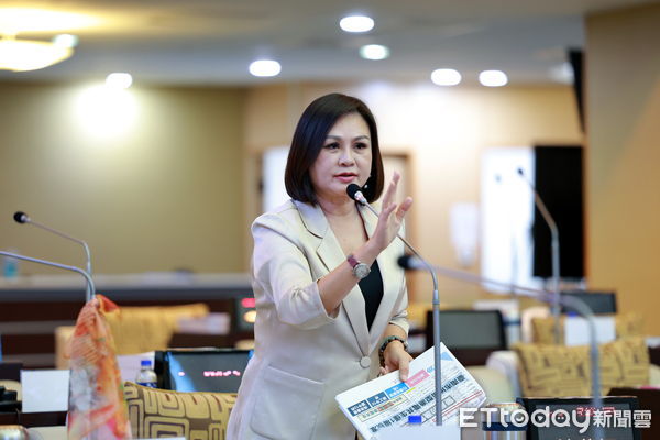 ▲台南市議會國民黨團書記長林燕祝，砲轟民進黨既然知道7成民意反對大罷免，賴總統為何不願意停止。（圖／記者林東良翻攝）
