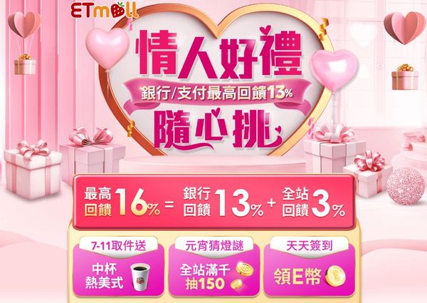 情人節好禮攻略！東森購物網推薦浪漫好禮（圖／東森購物提供）