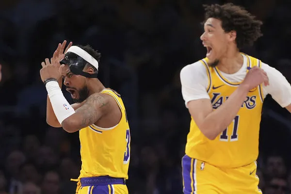 ▲▼湖人年輕長人海斯。（圖／達志影像／美聯社）