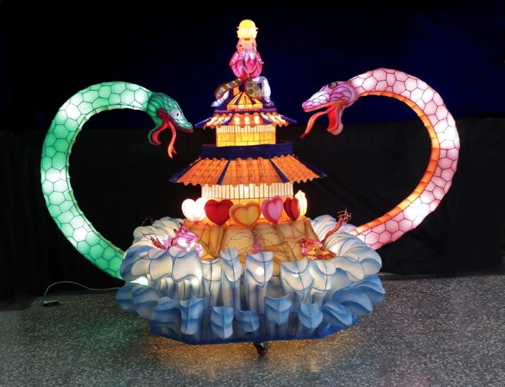 ▲▼台北監獄花燈參展。（圖／台北監獄提供）