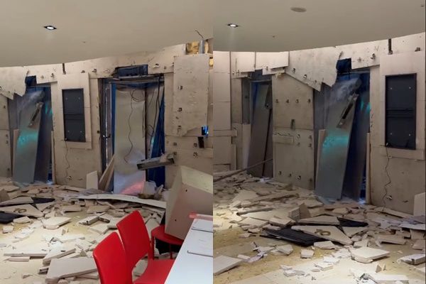 ▲▼             台中百貨龍頭新光三越今（13）日驚傳氣爆。（圖／翻攝自記者爆料網）