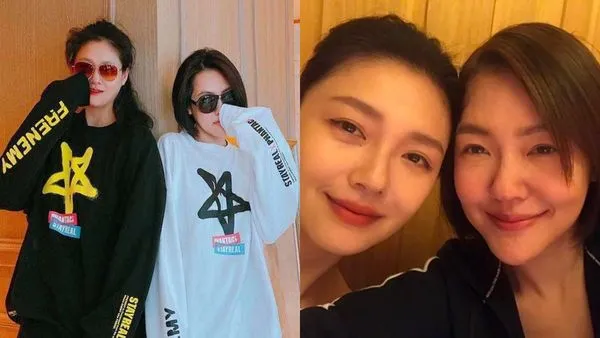 ▲▼大小S。（圖／翻攝自Facebook／帳號名稱）