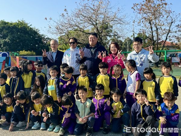 ▲立委游顥促中興新村共融式公園啟用。（圖／立委游顥辦公室提供）