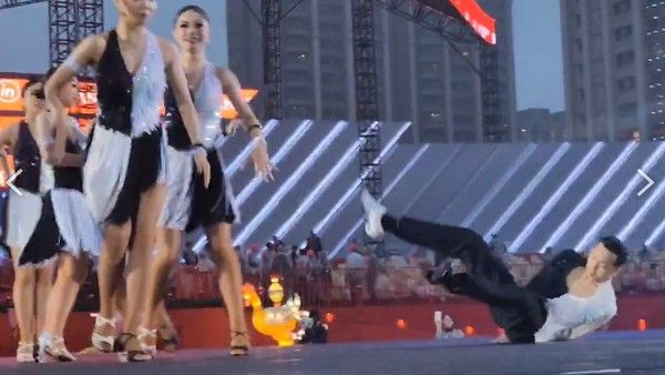 ▲2025台灣燈會大雨中開幕