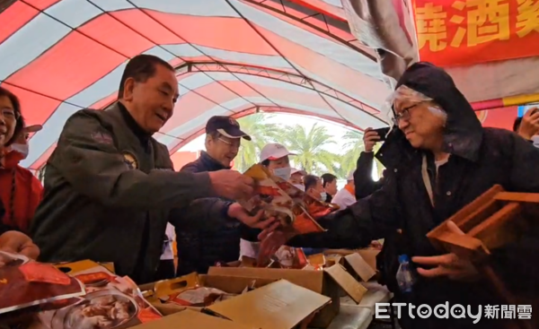 ▲▼            南投竹山紫南宮舉辦「呷平安丁酒活動」 。（圖／記者高堂堯攝，下同）