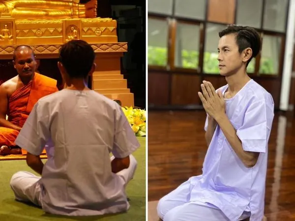 ▲▼阿翔泰國體驗當修行者。（圖／