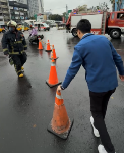 廖偉翔氣爆現場開直播惹議！　江啟臣：除了救災人員其他人別靠近