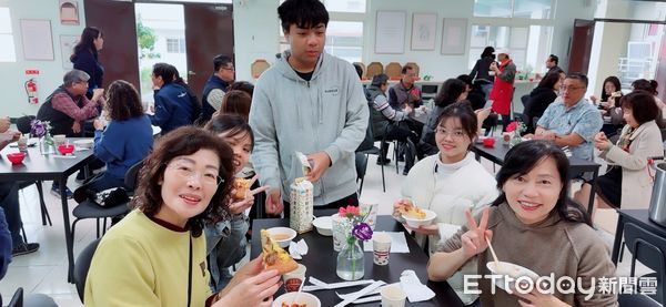 ▲屏東美和科技大學於學生宿舍建置「國際語文共學區」             。（圖／美和科技大學提供）