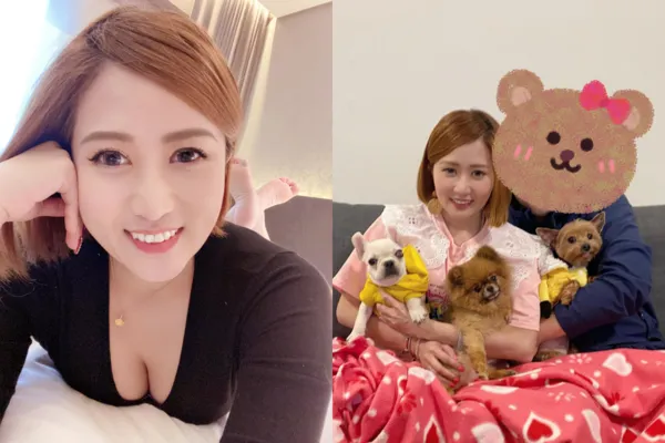 外送用▲▼白白4年婚姻疑觸礁「不過是生孩子的工具」掀揣測。（圖／翻攝自Facebook／白馨儒(白白)）