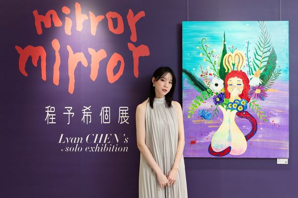 ▲▼台中新光三越氣爆「程予希7樓辦畫展」發聲了。（圖／翻攝自Instagram／lyan616）