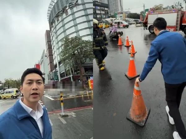 ▲▼廖偉翔氣爆直播遭青鳥出征　義消逆風澄清「他真的在幫忙」沒在蹭。（圖／翻攝廖偉翔臉書）