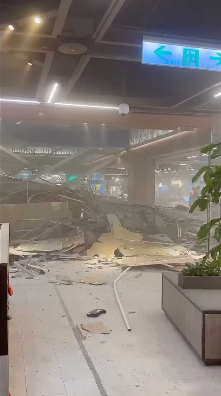 新光三越氣爆現場畫面。（圖／翻攝臉書）