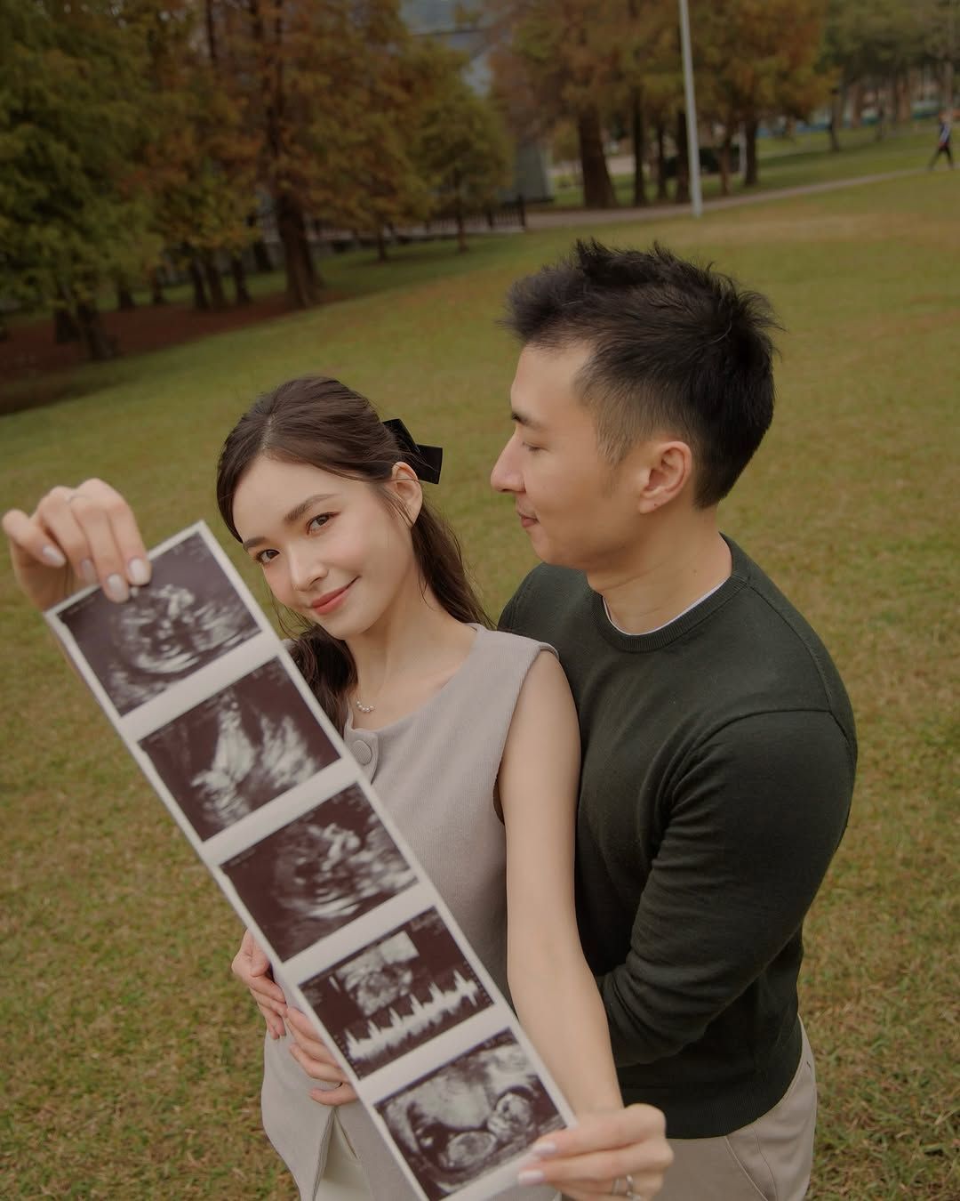 ▲▼「小許瑋甯」韓笙笙情人節宣布懷孕。（圖／翻攝自IG）