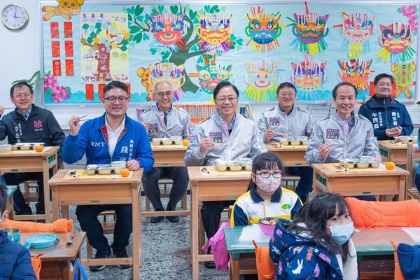 ▲桃園發表營養午餐亮點食譜