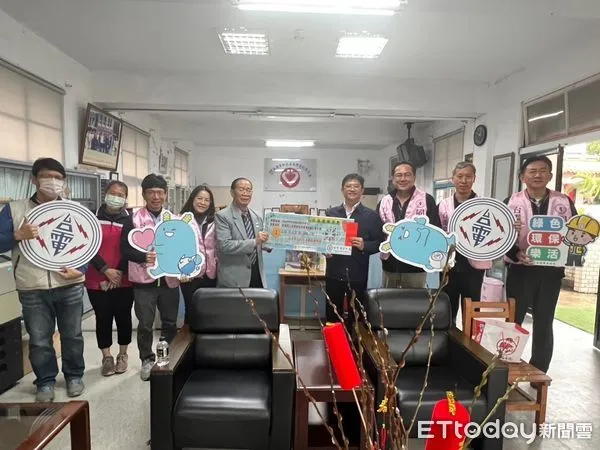 ▲▼   台電嘉義區處關懷仁愛之家   。（圖／台電嘉義區處提供）