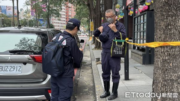 ▲▼             警消重回新光三越氣爆現場調查。（圖／記者陳以昇攝，下同）