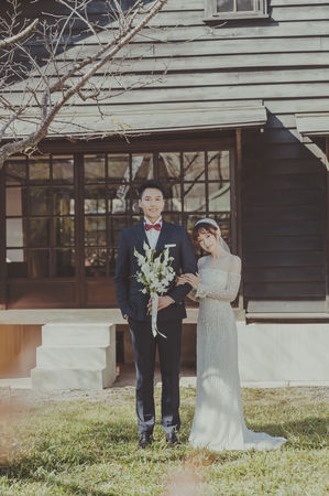 ▲張睿家、黃安若婚紗照。（圖／LinLi Boutique提供）