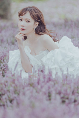 ▲張睿家、黃安若婚紗照。（圖／LinLi Boutique提供）