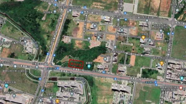 ▲▼新北市政府在淡水新市鎮，新建「淡水分局新市派出所、淡海捷運分隊及消防局淡海分隊共構大樓」，市長侯友宜2024年12月27日主持動土典禮，但有保護公園綠地的居民組成自救會抗議。（圖／翻攝《新北市政府施政成果網》）