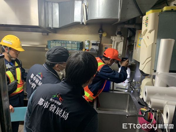 ▲▼中市府首波百貨賣場公安稽查2業者不合格  開鍘6至30萬令限期改善。（圖／台中市政府提供）