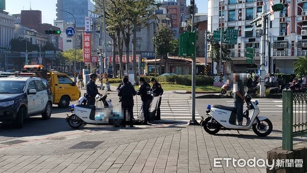 ▲▼             北市砂石車輾斃單車騎士。（圖／記者黃彥傑攝，下同）