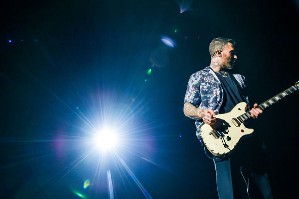 ▲魔力紅（Maroon 5）高雄世運主場館開唱。（圖／Live Nation Taiwan 提供）