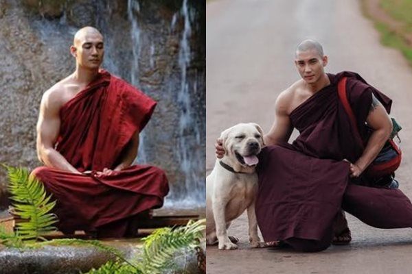 ▲▼「緬甸最帥和尚」白英宣布訂婚。（圖／翻攝自IG）