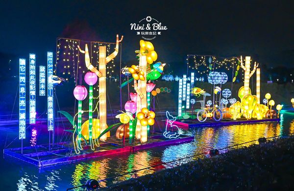 ▲▼2025台中燈會，9大主題燈區、小提燈領取資訊一次看。（圖／部落客nini and blue提供）